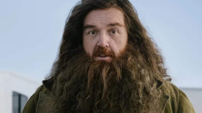 First Look at Nick Frost as Hagrid in HBO’s Upcoming Harry Potter Series