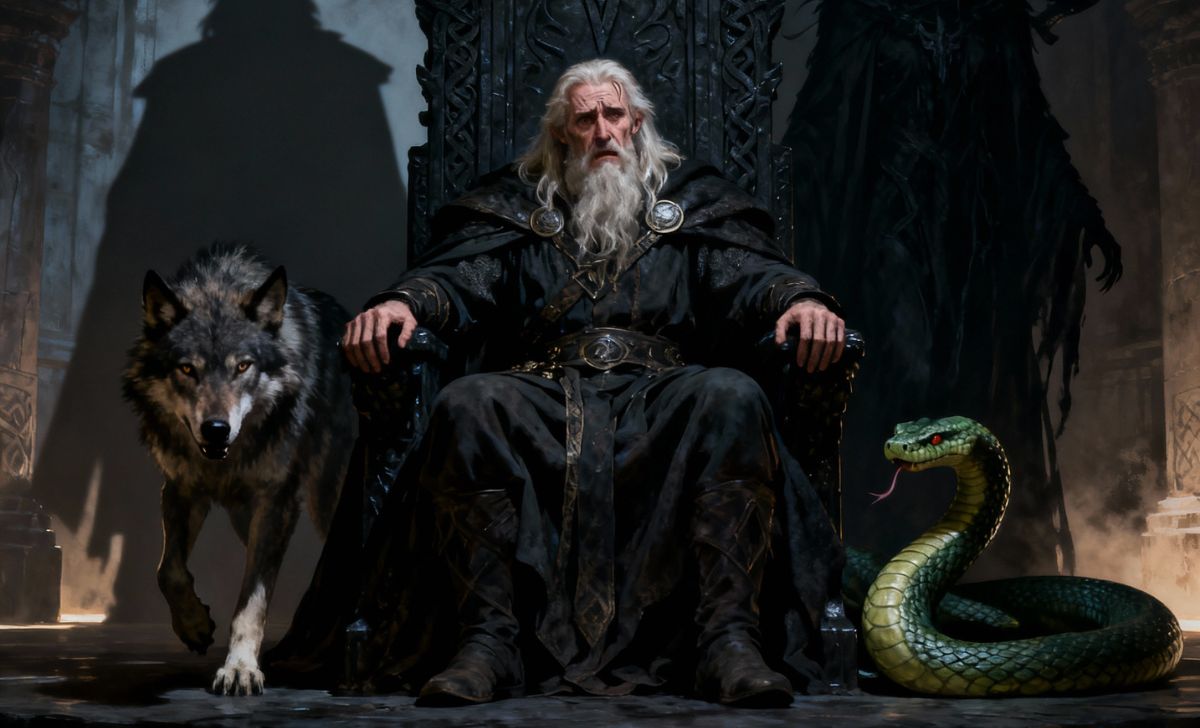 The Story of Fenrir, Jörmungandr, and Hel Odin’s Nightmares and Loki’s Offspring