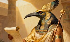 Thoth Egyptian God of Knowledge, Writing and The Moon (3)
