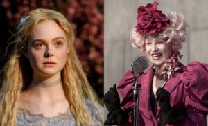 Elle Fanning Wraps Filming as Effie Trinket in The Hunger Games Sunrise on the Reaping