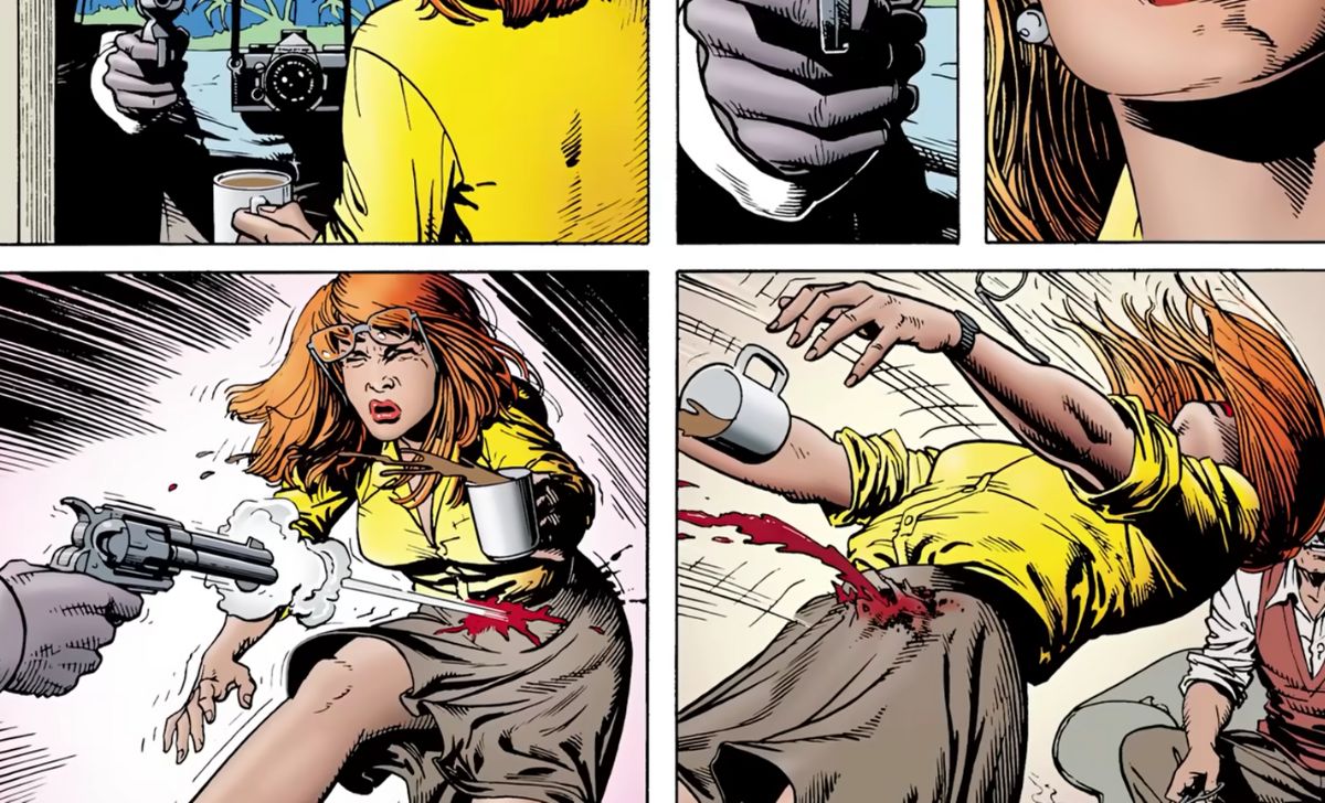 Joker’s Paralyzing of Barbara Gordon (The Killing Joke, 1988)