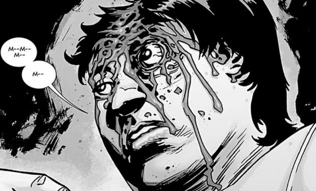 Negan’s Brutal Murder of Glenn (The Walking Dead #100) - 10 most villainous moments in comics