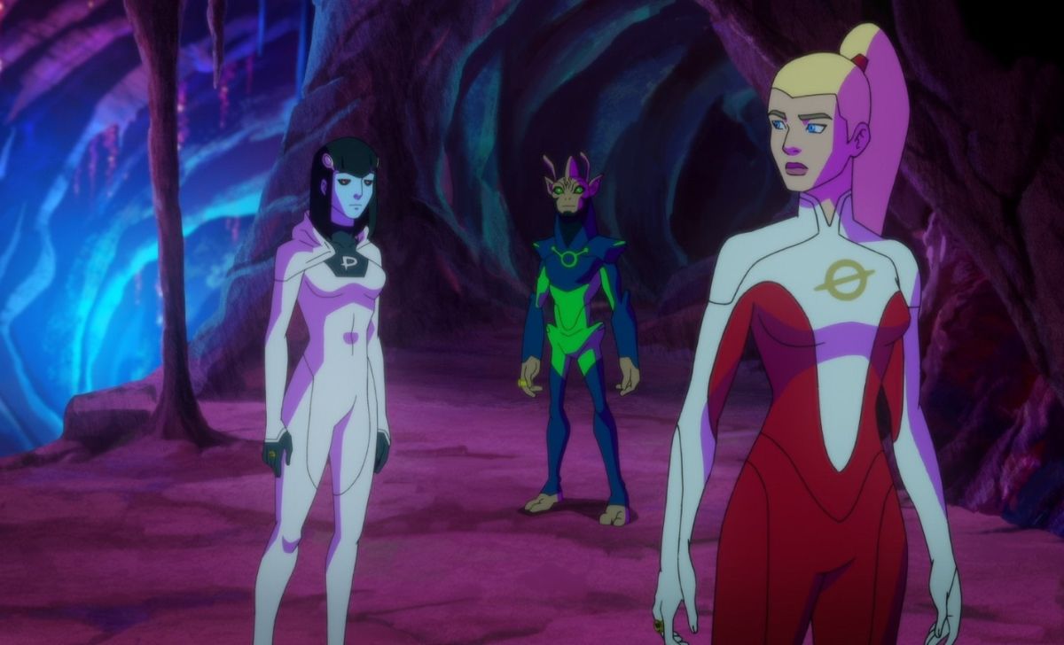 Origin of Saturn Girl in DC Comics