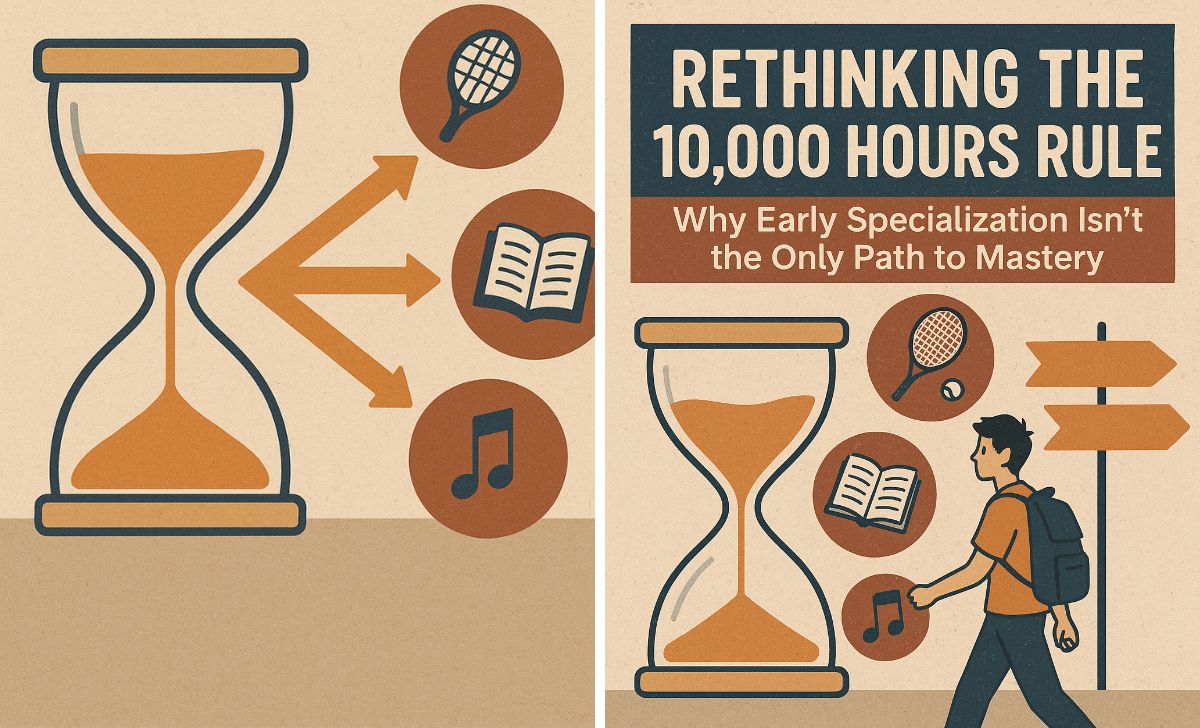 Rethinking the 10,000 Hours Rule: Why Early Specialization Isn’t the Only Path to Mastery