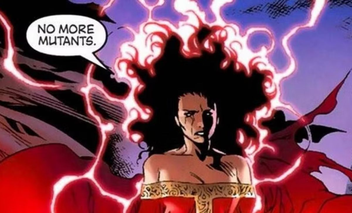 Scarlet Witch Erases Mutants (House of M)