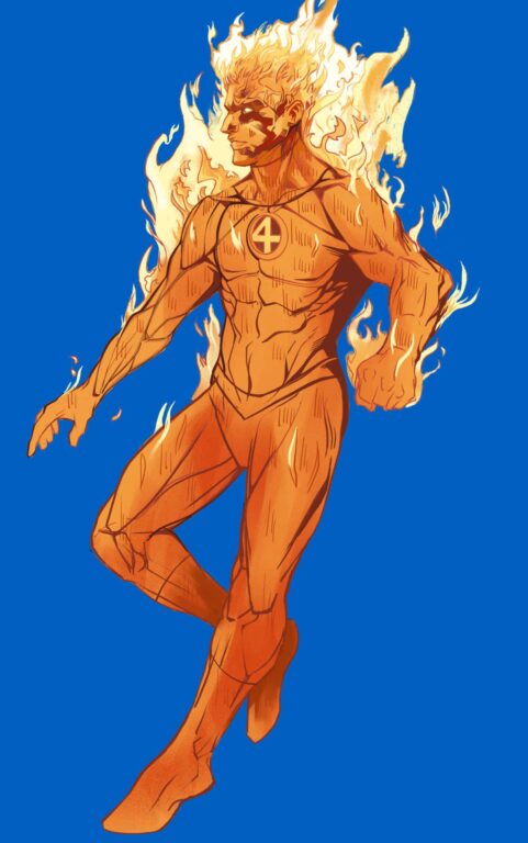 The Human Torch - Marvel Heroes Who Didn’t Originally Belong to Marvel