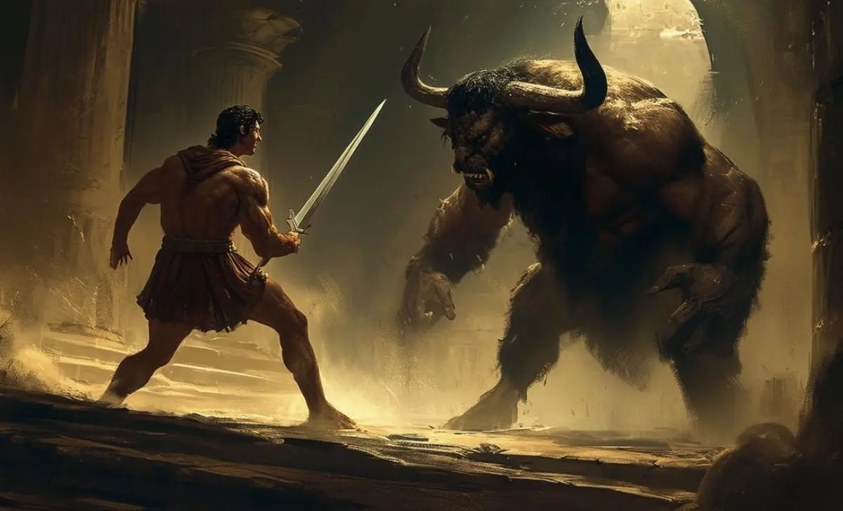 The Story Behind the Minotaur and the Labyrinth