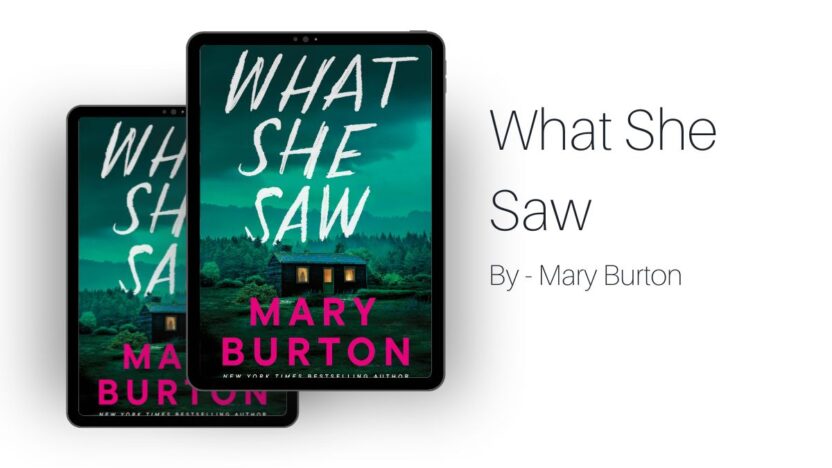 What She Saw: By Mary Burton (Book Review)