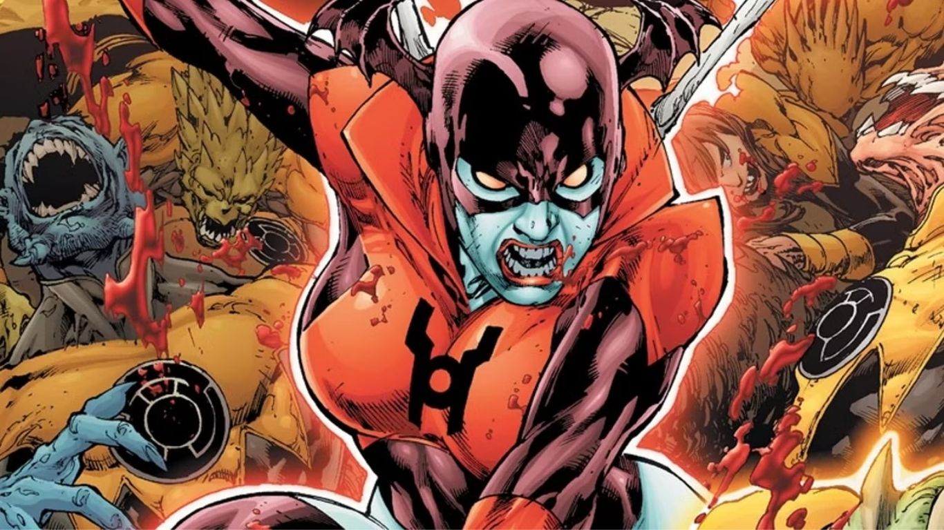 Origin of Bleez Red Lantern In DC Comics