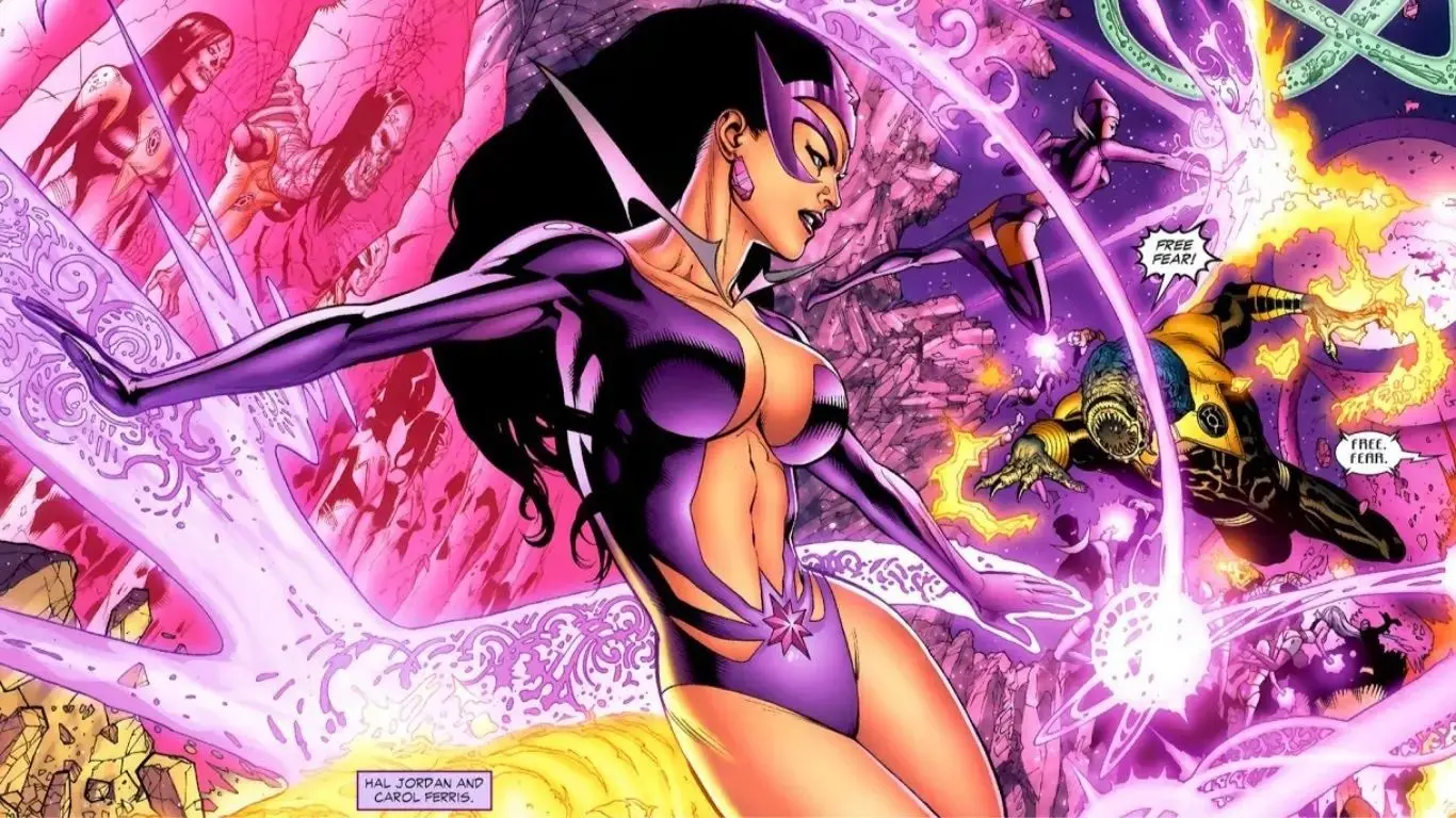 Origin of Carol Ferris Star Sapphire In DC Comics