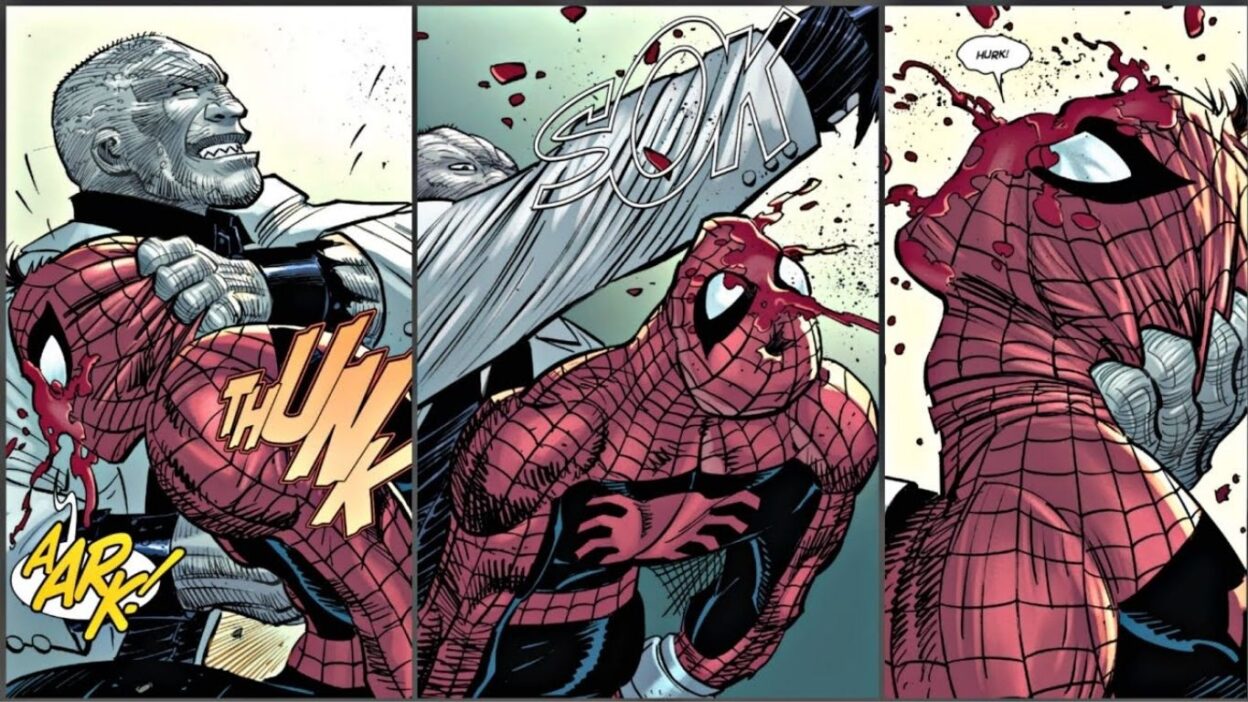 Spider-Man Getting Caught Between Two Crime Lords
