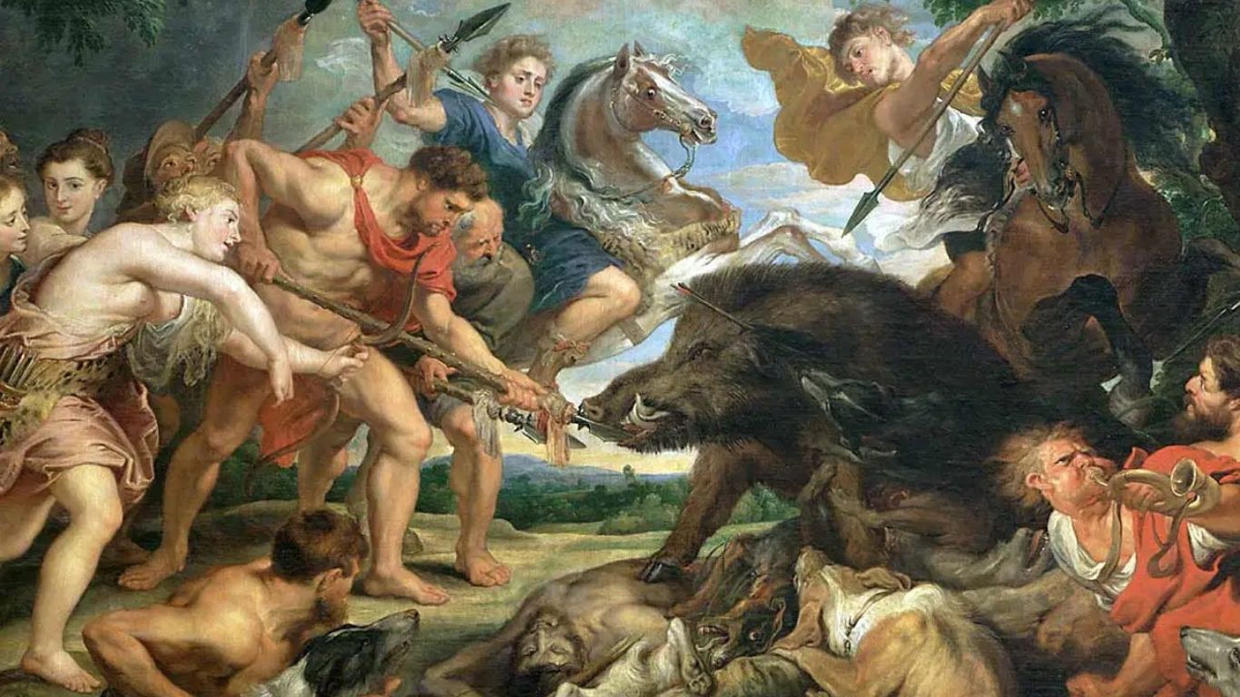 The Calydonian Boar Hunt: Meleager’s Fateful Triumph and Tragic Destiny