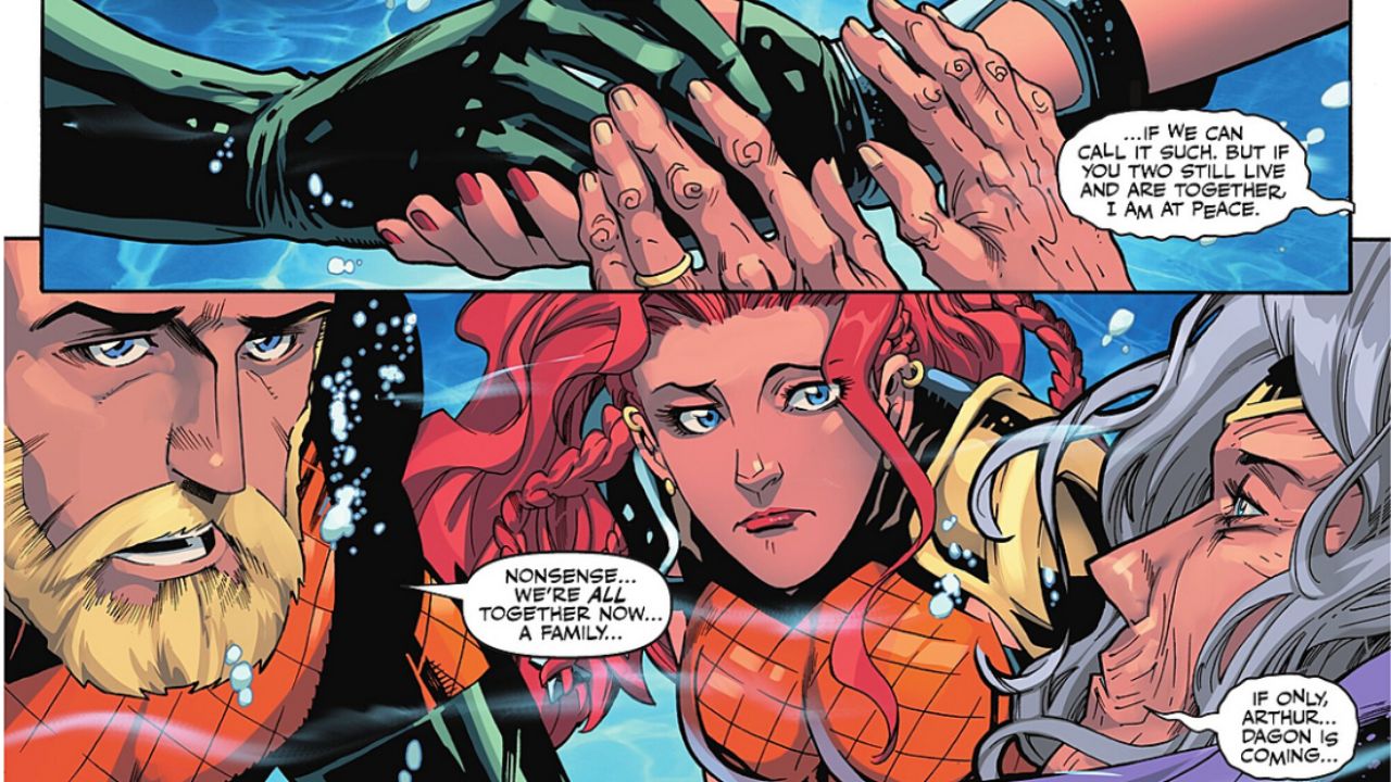 Arthur is taken to see Mera