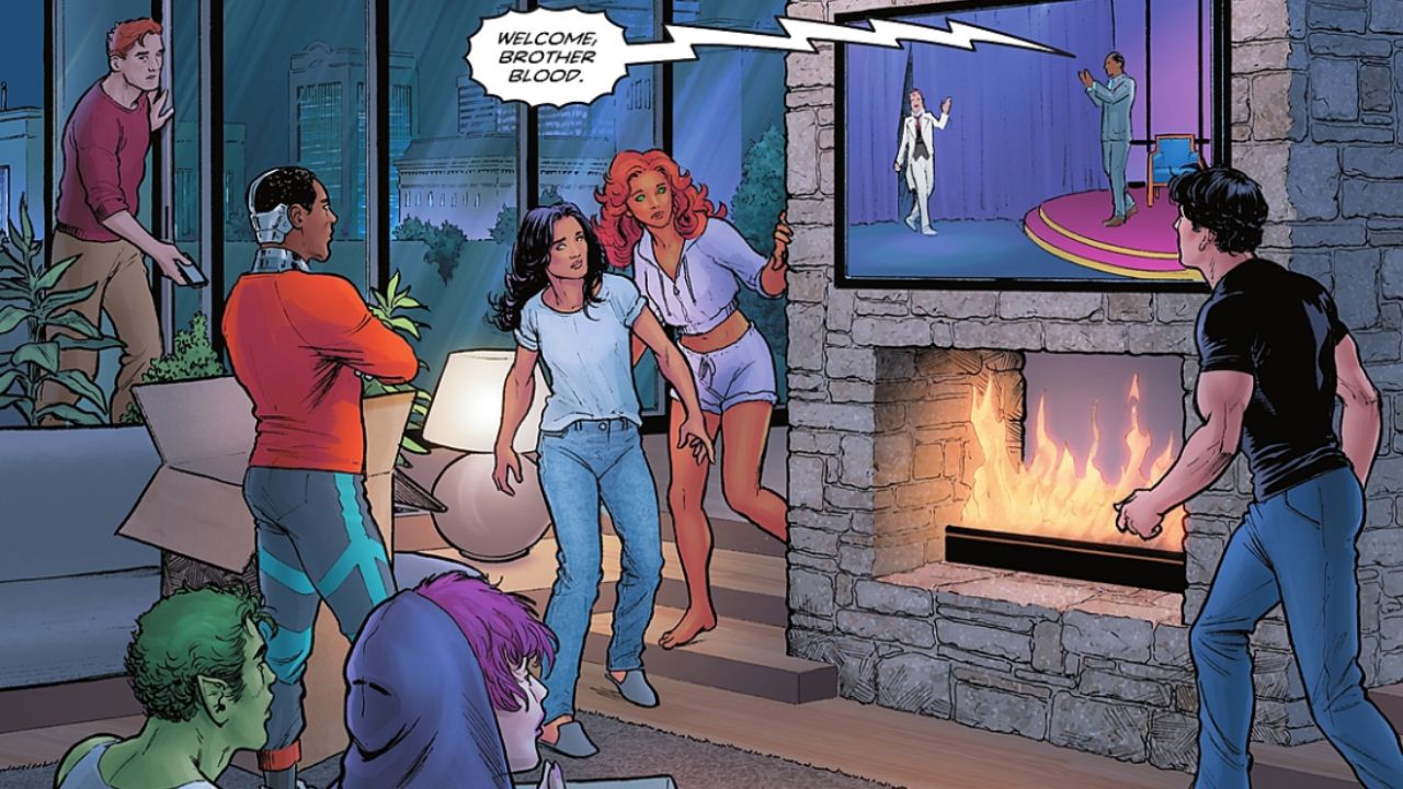 Brother Blood - Down of DC Titans #2 Breakdown: Wally West’s Future Murder and the Rise of Brother Eternity