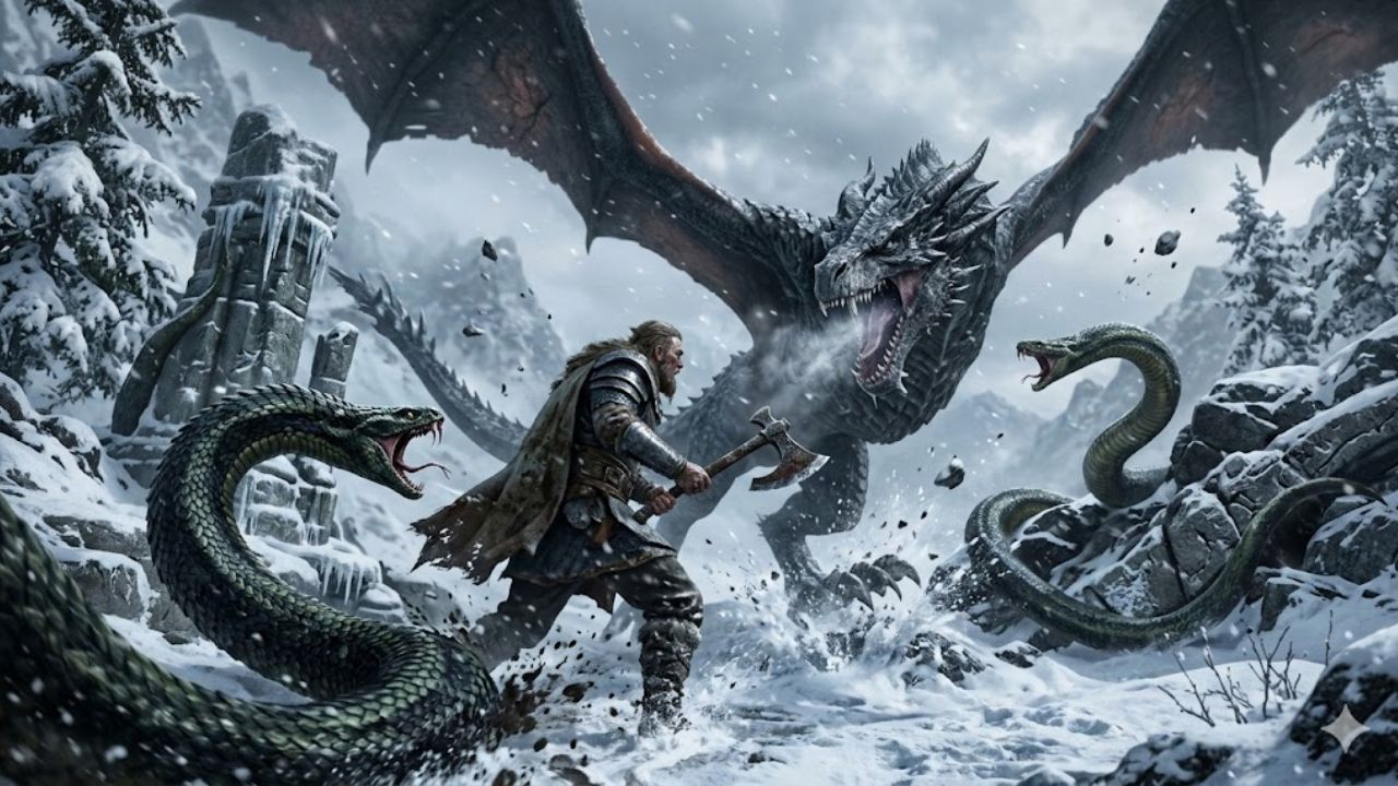 Dragons vs Serpents Tracing the Evolution of the Scaled Beast in World Lore