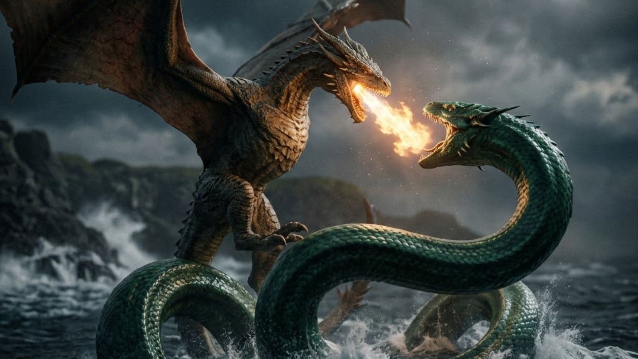 Dragons vs Serpents Tracing the Evolution of the Scaled Beast in World Lore