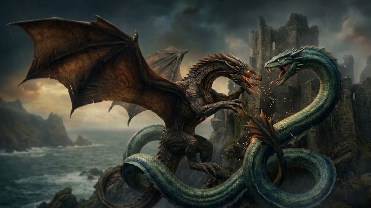 Dragons vs Serpents Tracing the Evolution of the Scaled Beast in World Lore