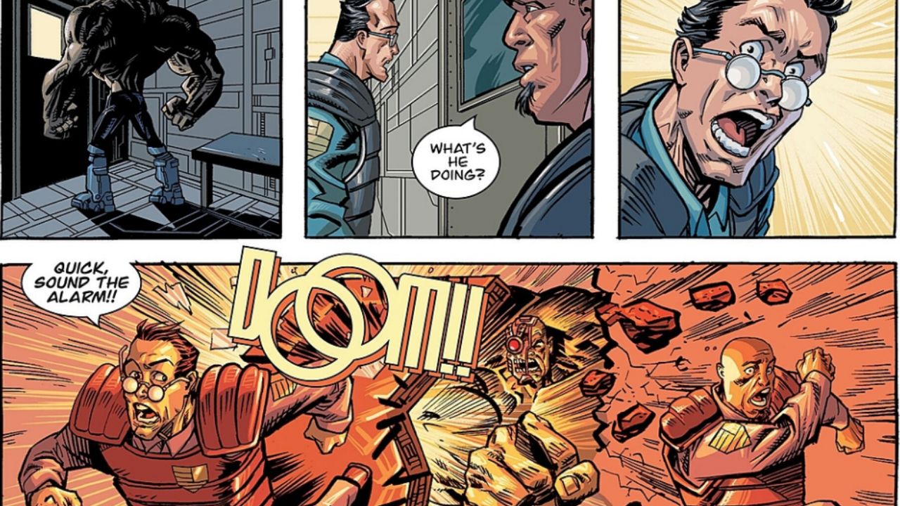 The news reports the worst super-criminal jailbreak in history at Stronghold Penitentiary