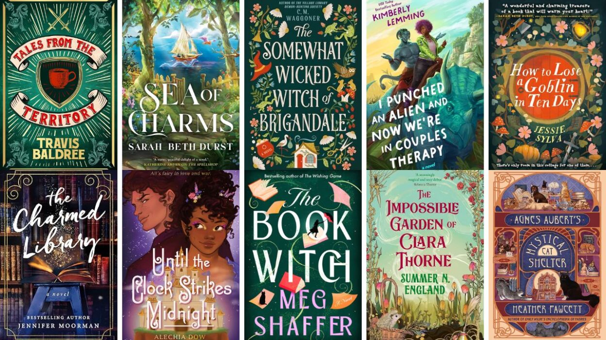 Top 10 Cozy Fantasy Books Coming in 2026