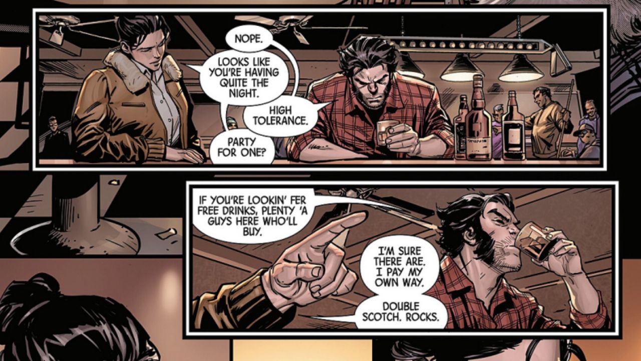 A Barroom Introduction - Wolverine: Weapons of Armageddon (2026) #1 - A Brutal Return to Logan’s Blood-Soaked Past