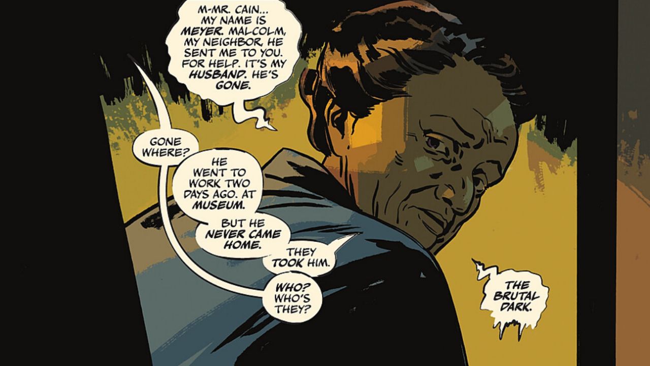 Cain nearly shot a startled woman waiting in the dark - The Peril of the Brutal Dark – An Ezra Cain Mystery #1 (2026) - Full Story