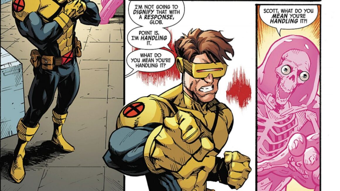 Scott refuses to dignify the comment, stating simply that he is "handling it".