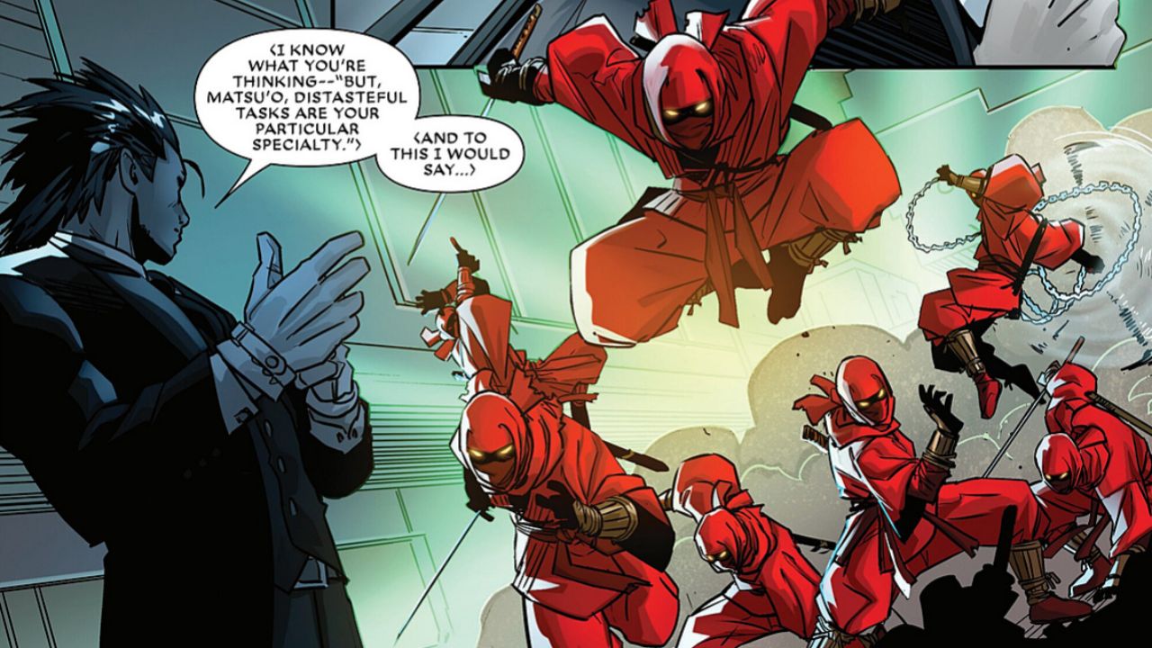 The narrative shifts to the South China Sea, where we meet Matsu'o Tsurayaba - Psylocke: Ninja #1 (2026) - The Tragic Rebirth of Psylocke