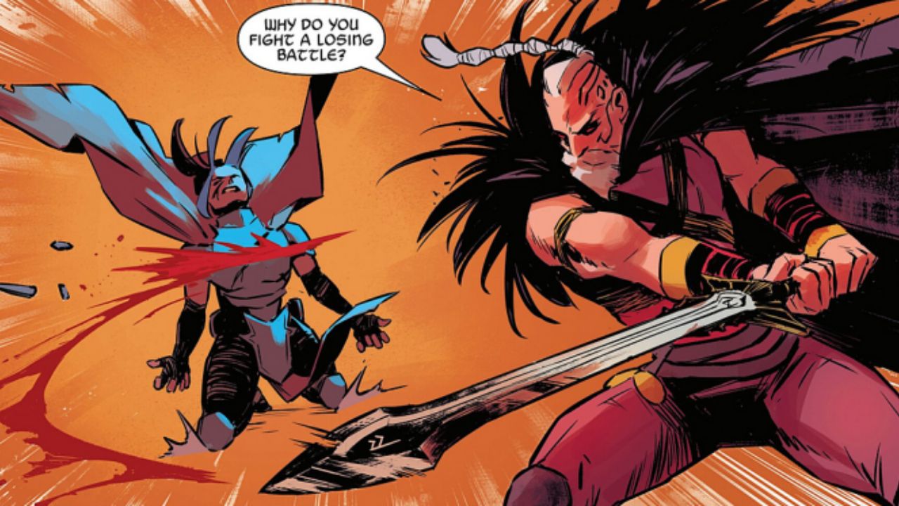 The source of the chaos is a warrior named Kyron