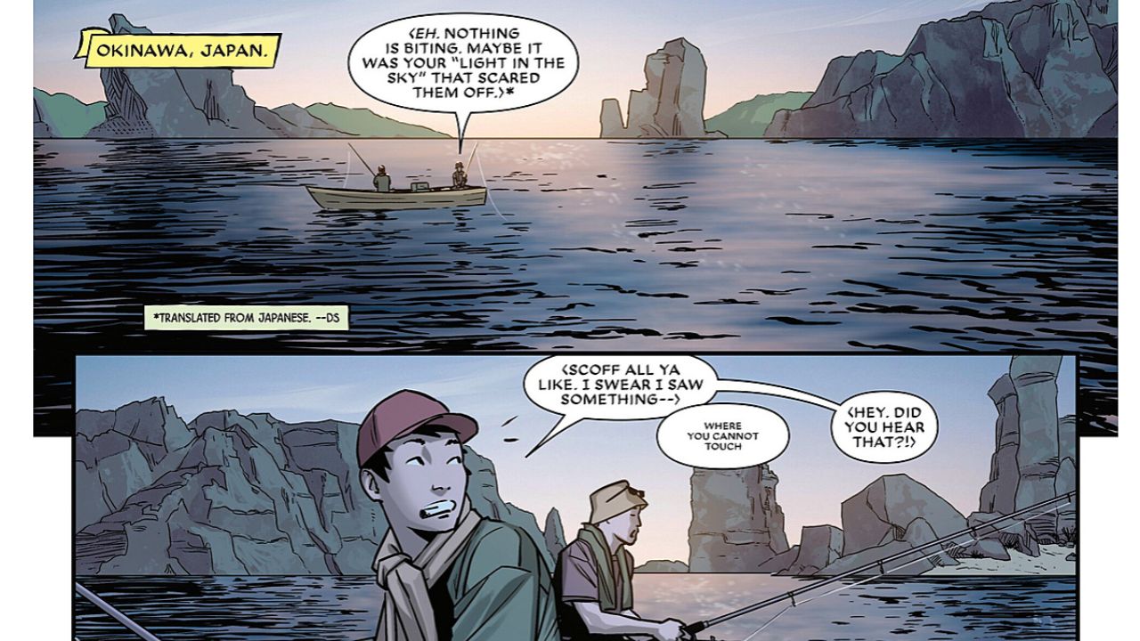 We move from the dry heat of the Outback to the humid coasts of Okinawa, Japan