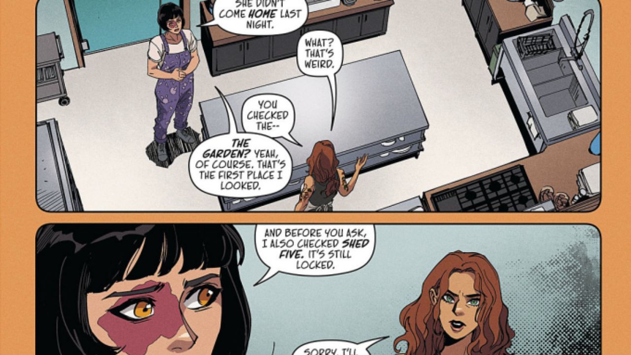  Jill’s daughter, Aurora, expresses concern because her mother didn’t come home.