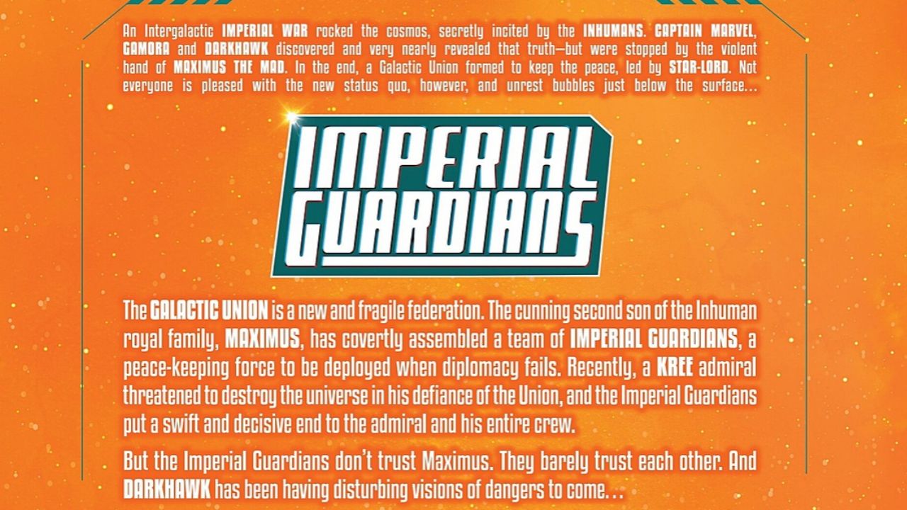 Not Your Usual Guardians