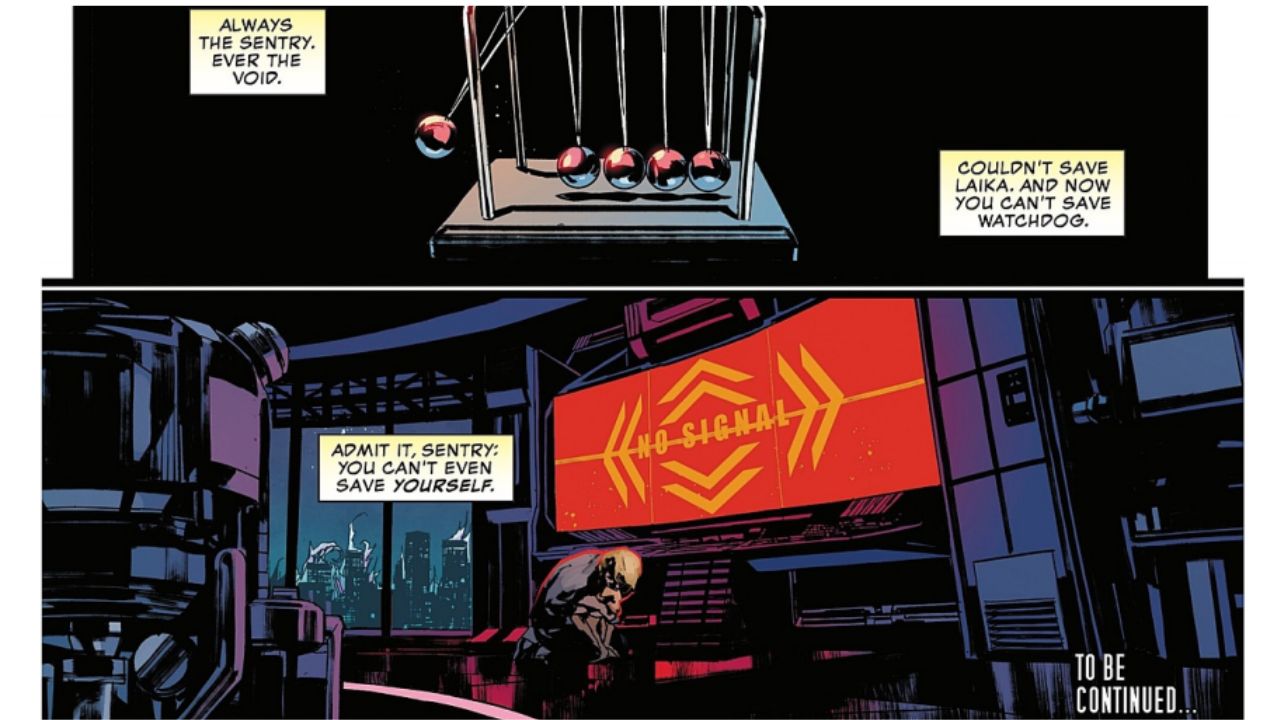 Sentry You can't even save yourself.