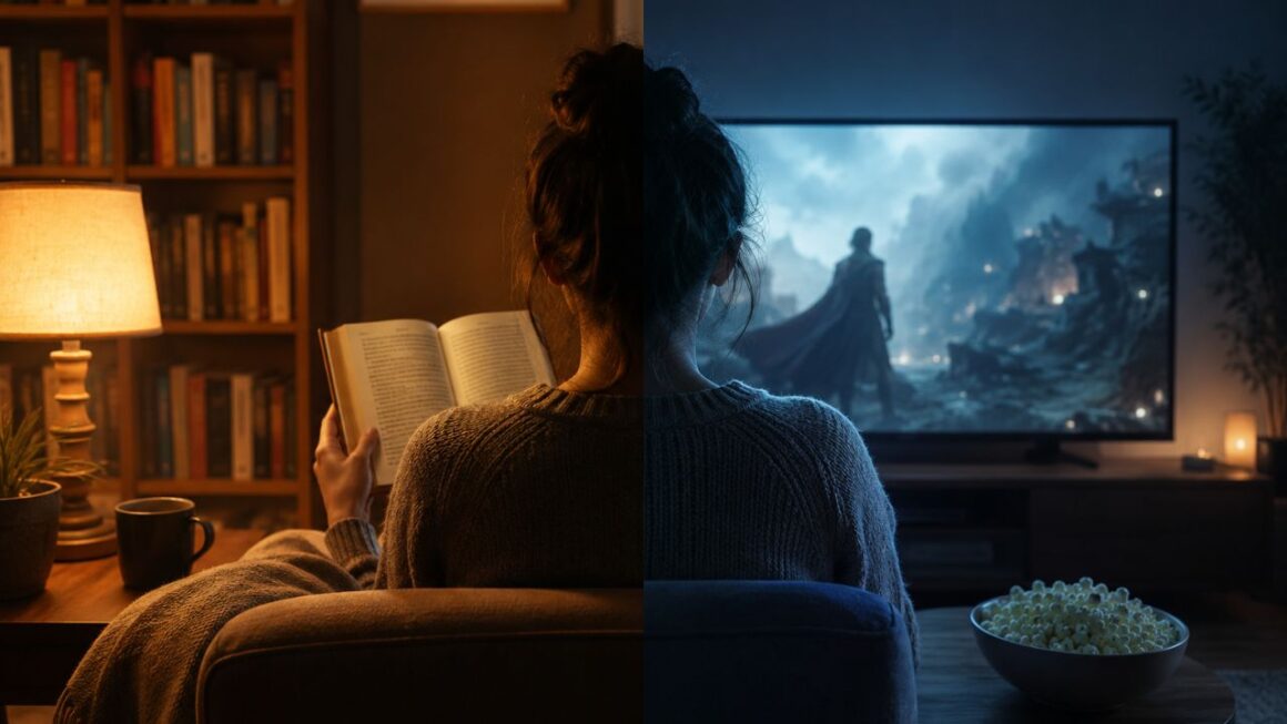 Why Do People Still Read Books When They Can Watch Movies