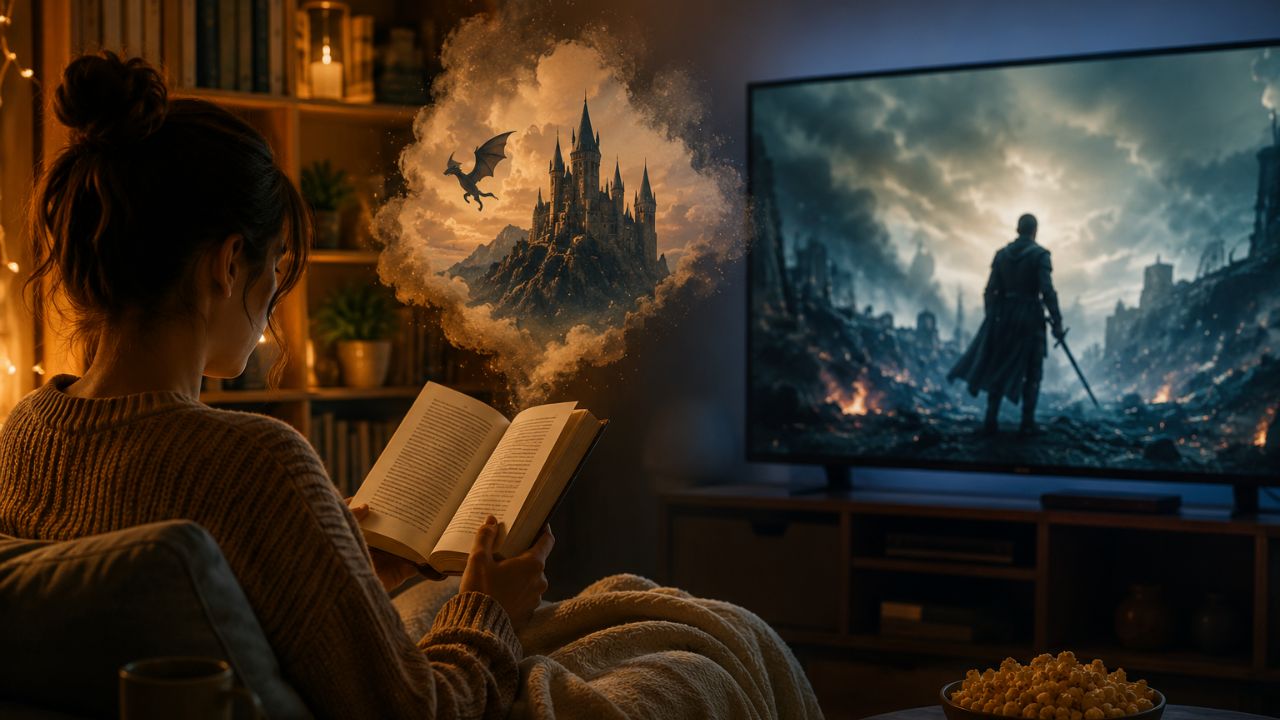 Why Do People Still Read Books When They Can Watch Movies